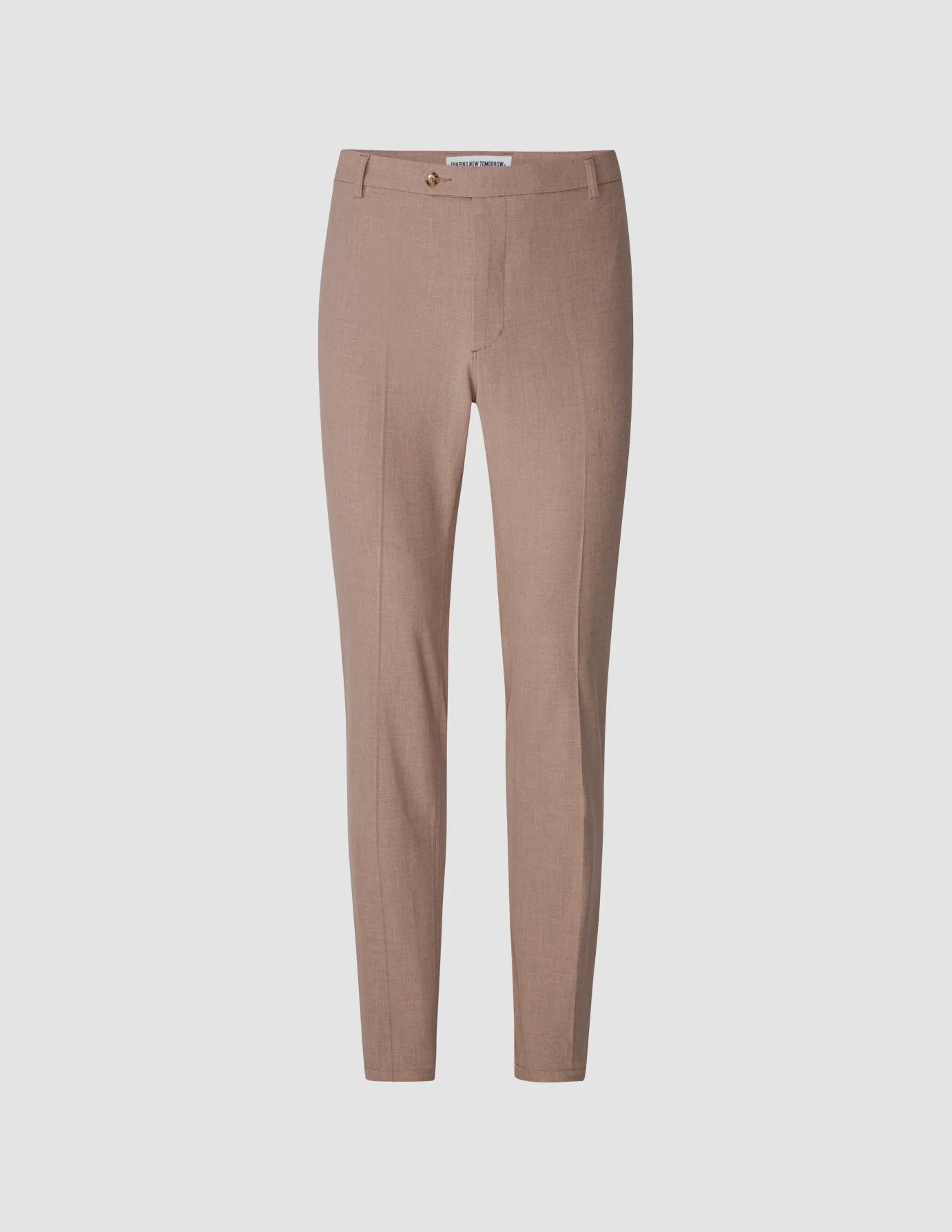 Essential Suit Pants Slim Dusty Lilac Melange sold by Shaping New Tomorrow product image thumbnail 3