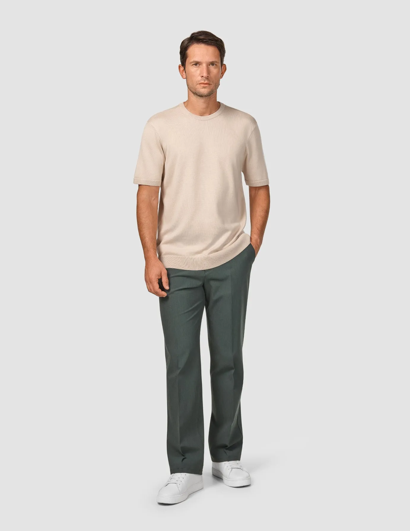 Everyday Knit Box Fit T-shirt Birchwood sold by Shaping New Tomorrow product image thumbnail 2
