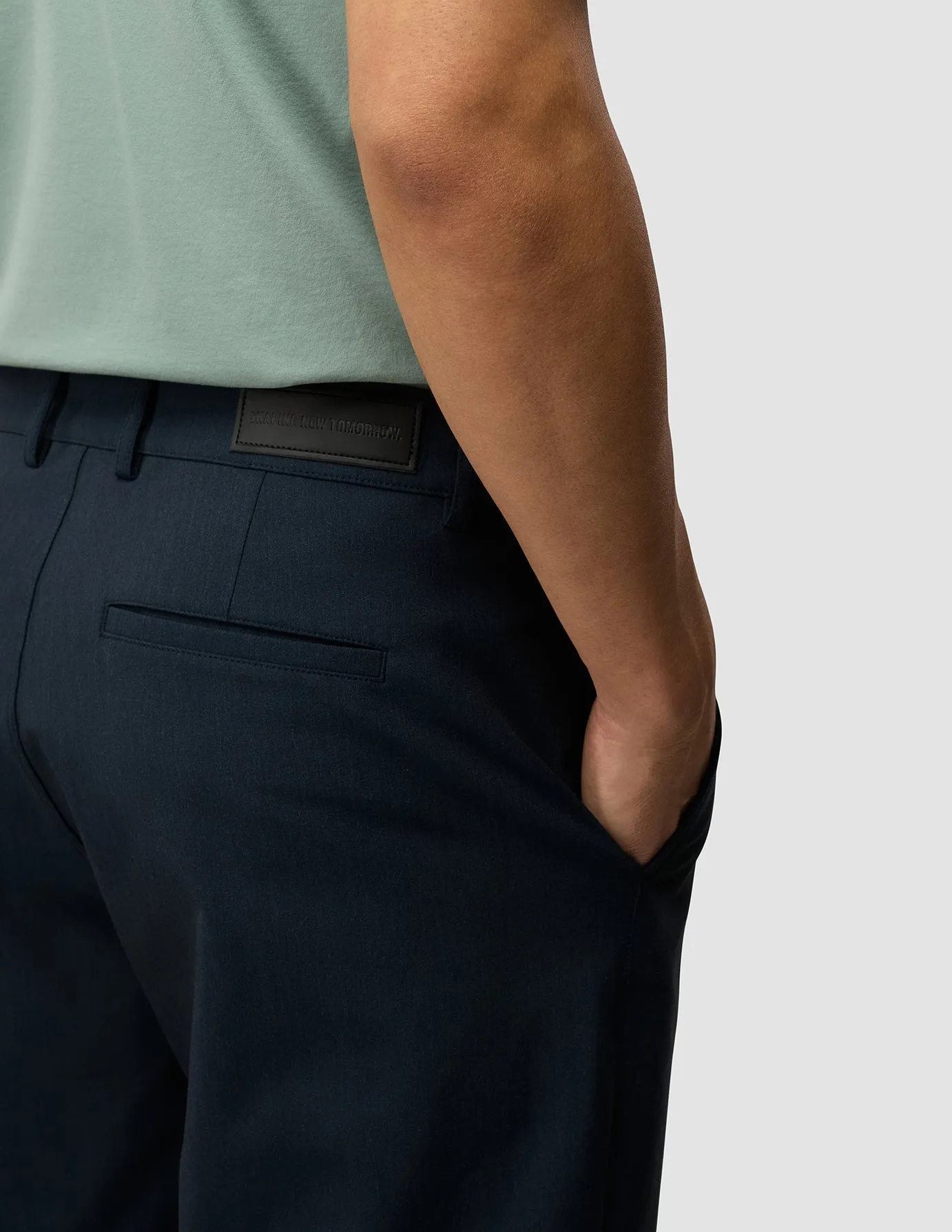 Essential Shorts Navy Melange sold by Shaping New Tomorrow product image thumbnail 5