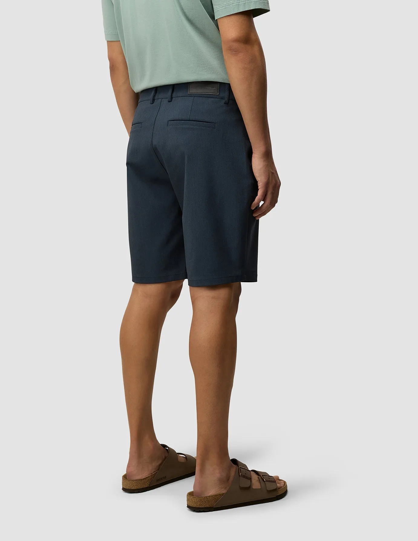 Essential Shorts Navy Melange sold by Shaping New Tomorrow product image thumbnail 4