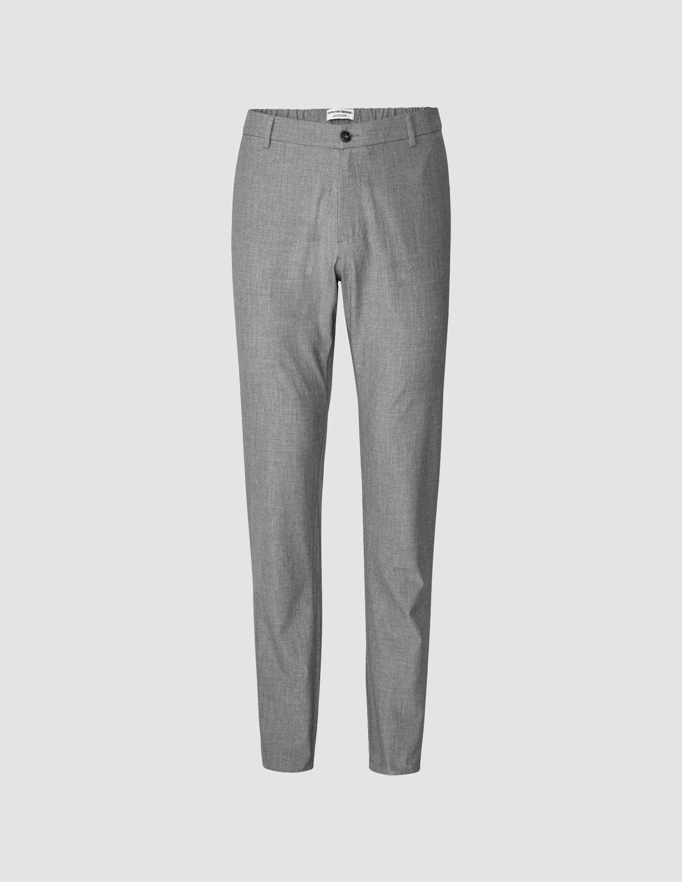 Tech Linen Elastic Pants Charcoal sold by Shaping New Tomorrow product image thumbnail 3