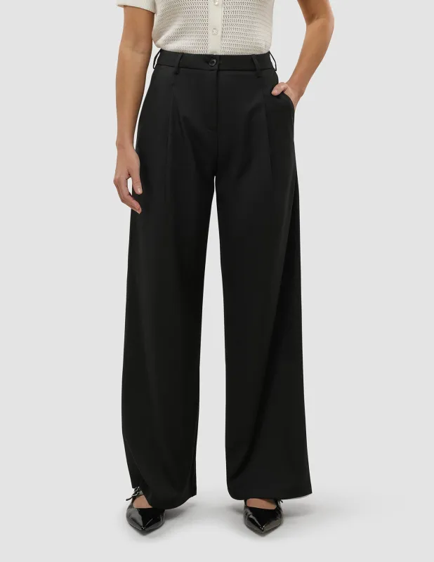 Women's Skye Pants Wide Black sold by Shaping New Tomorrow