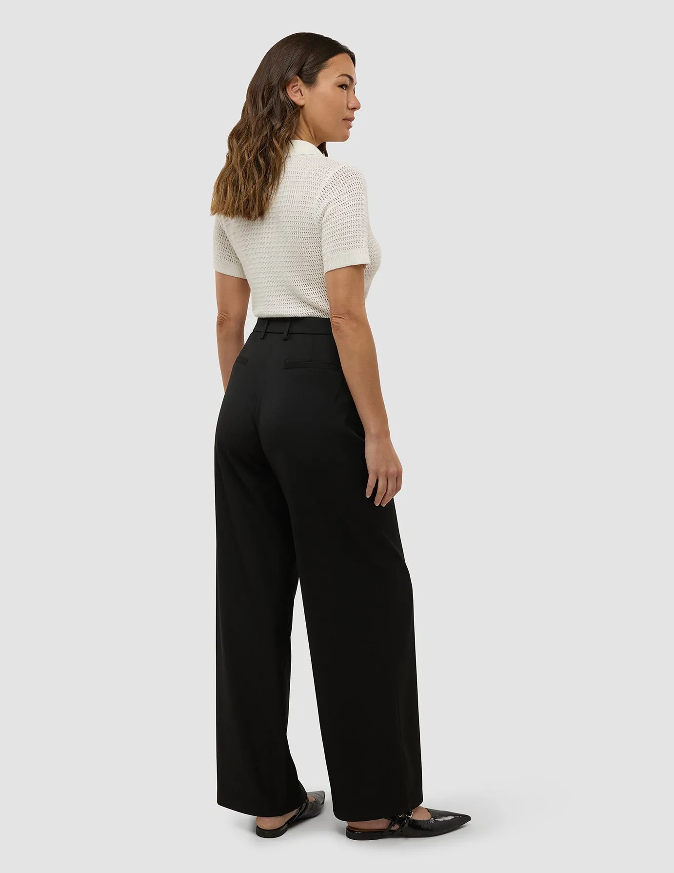 Women's Skye Pants Wide Black sold by Shaping New Tomorrow product image thumbnail 4