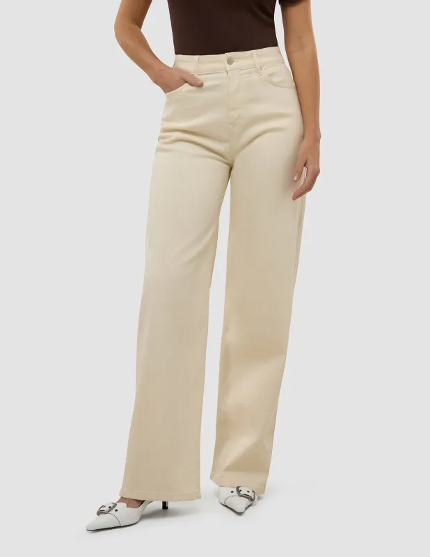 Women's Relaxed Jeans Off White sold by Shaping New Tomorrow