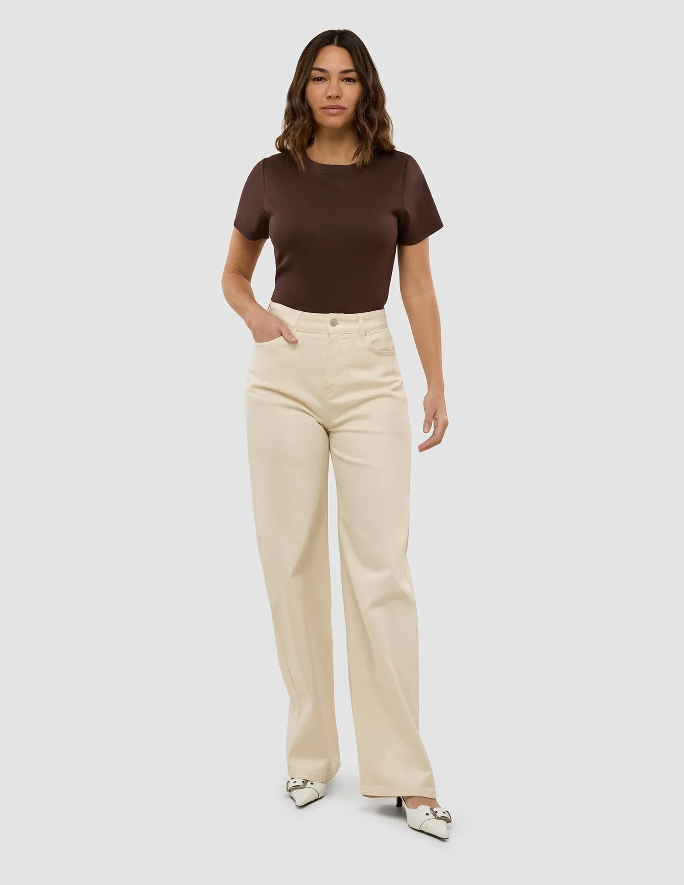 Women's Relaxed Jeans Off White sold by Shaping New Tomorrow product image thumbnail 2