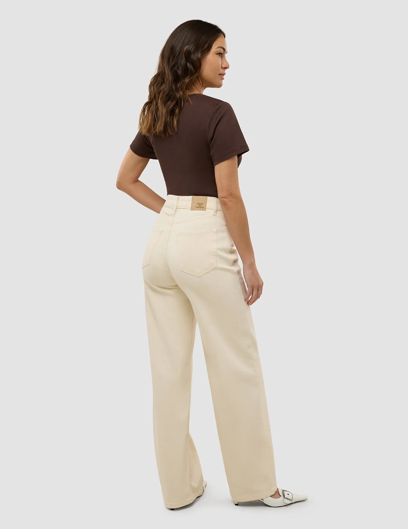 Women's Relaxed Jeans Off White sold by Shaping New Tomorrow product image thumbnail 5