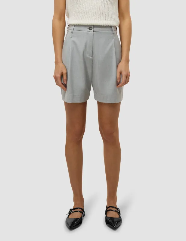Women's Skye Shorts Grey Pine Melange sold by Shaping New Tomorrow