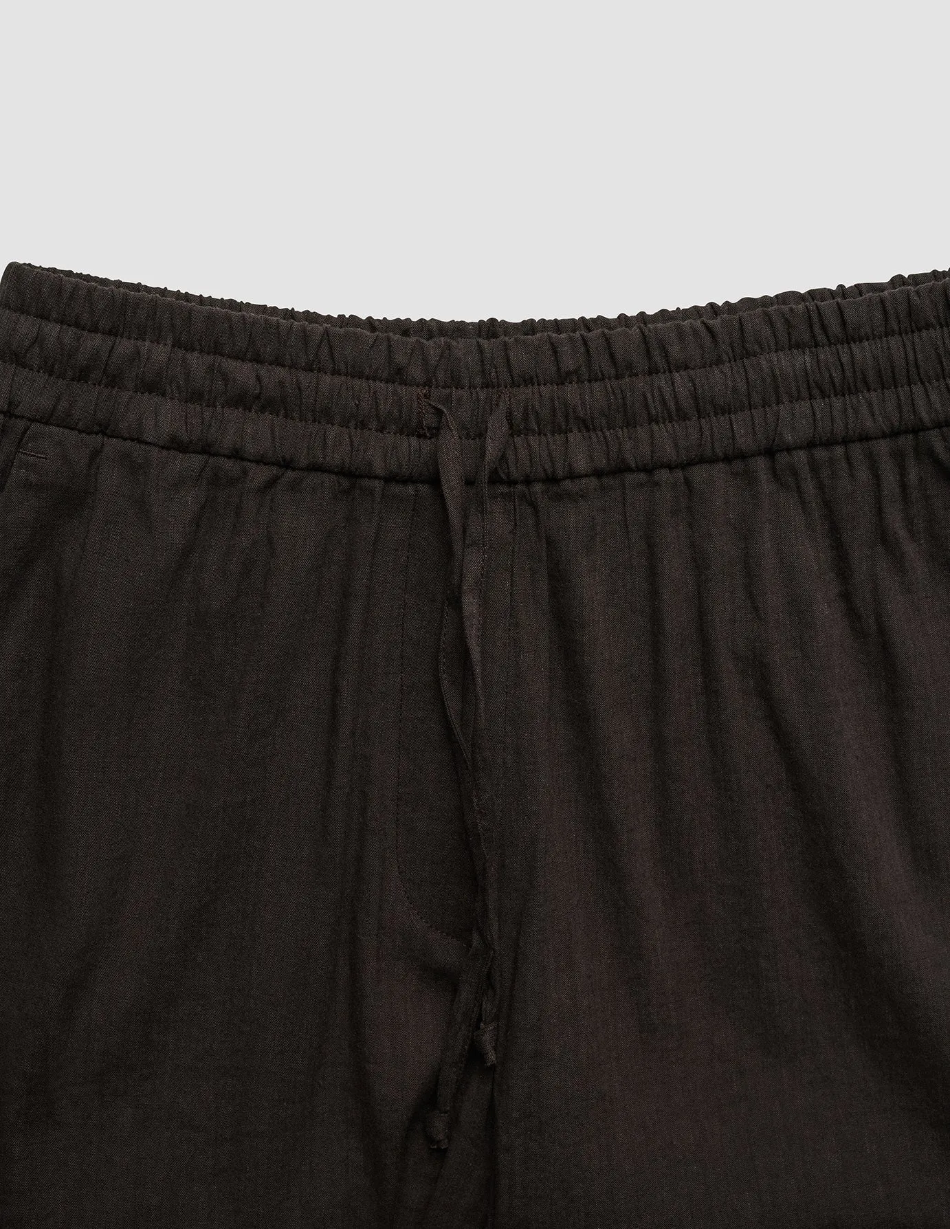 Women's Linen Shorts Relaxed Espresso sold by Shaping New Tomorrow product image thumbnail 5