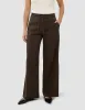 Women's Linen Pants Relaxed Espresso sold by Shaping New Tomorrow
