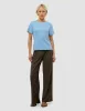Women's Rib T-Shirt Blissful Blue sold by Shaping New Tomorrow