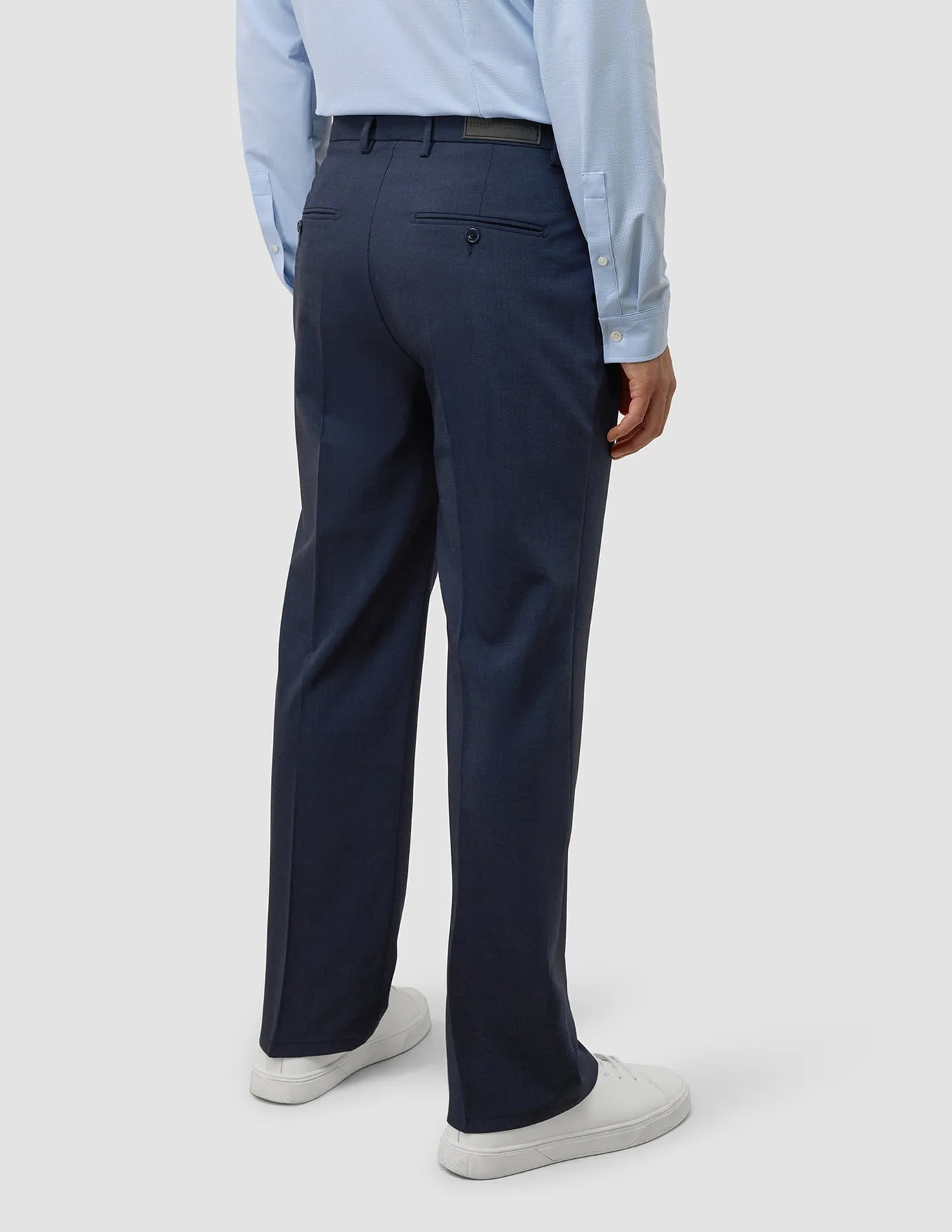 Tech Wool Suit Pants Relaxed Fit Navy sold by Shaping New Tomorrow product image thumbnail 4