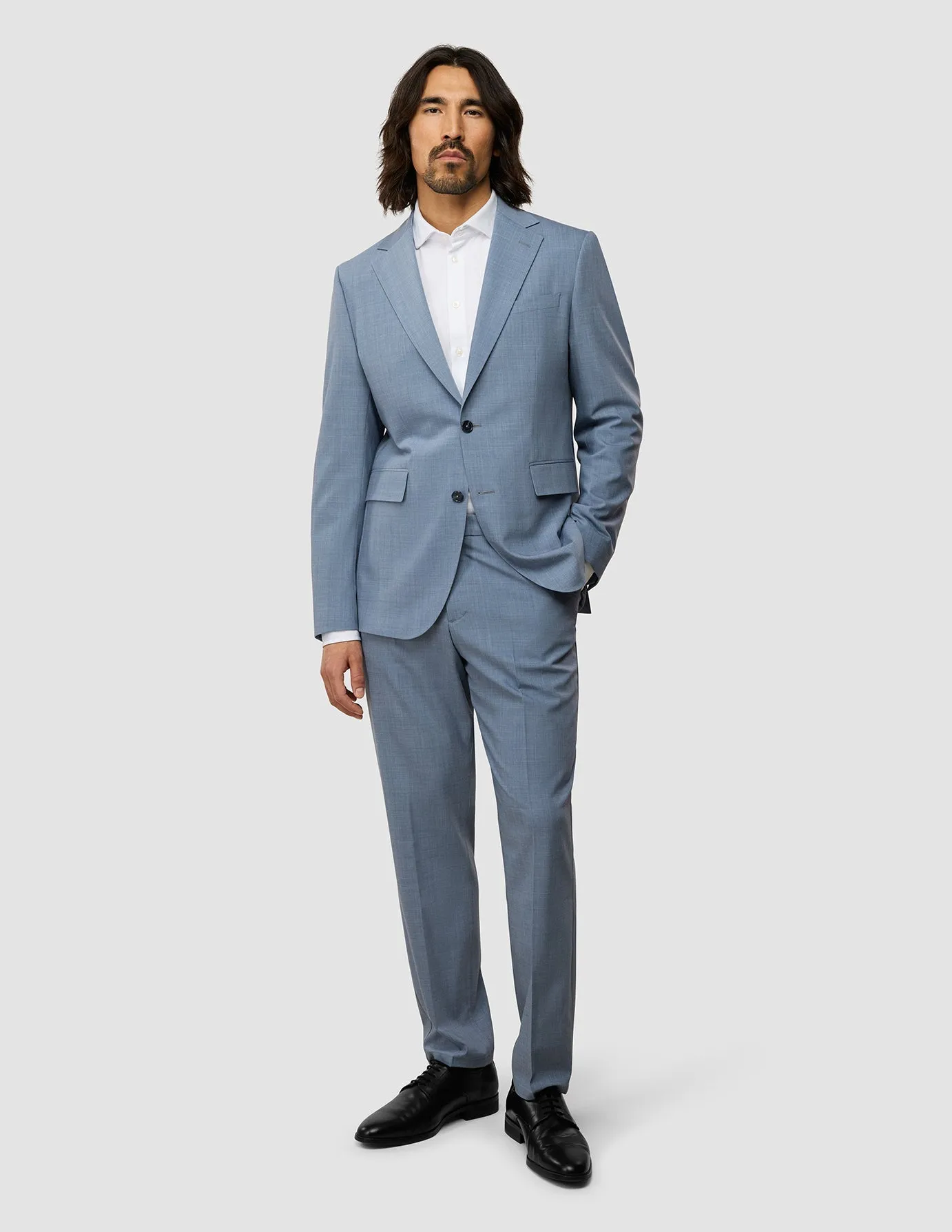 Tech Wool Suit Pants Regular Light Blue sold by Shaping New Tomorrow product image thumbnail 4