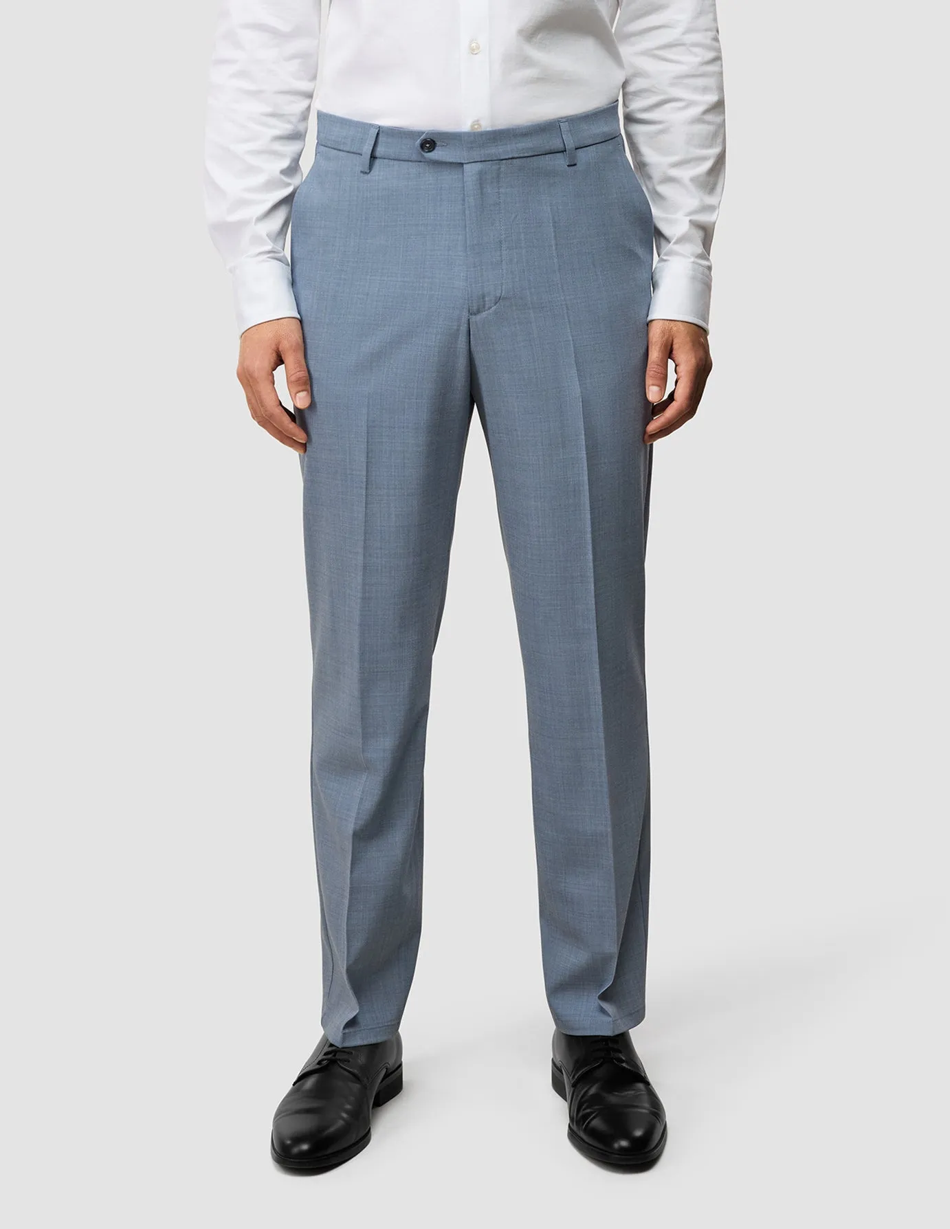 Tech Wool Suit Pants Regular Light Blue sold by Shaping New Tomorrow