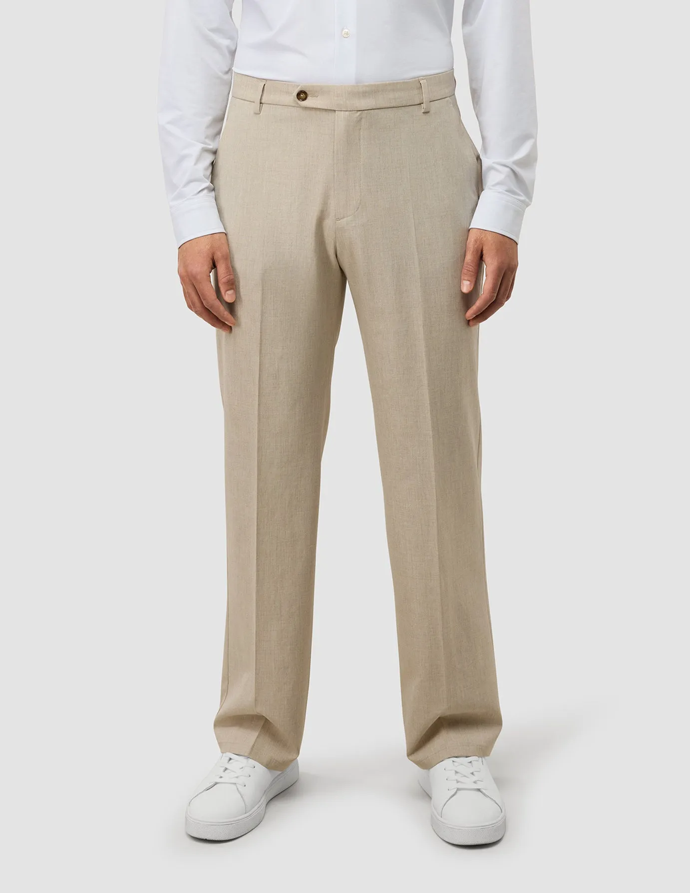 Tech Linen Suit Pants Relaxed Fit Sandshell sold by Shaping New Tomorrow