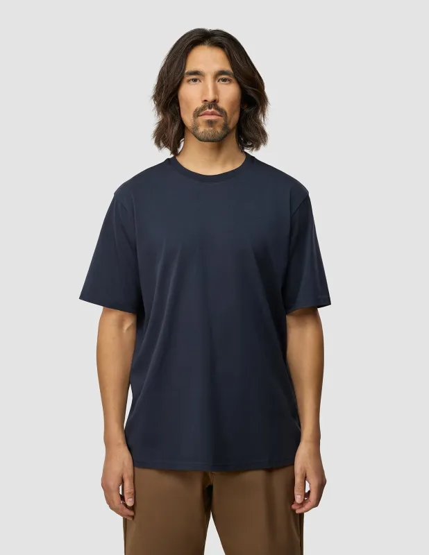 Supima T-shirt Box Fit Dark Navy sold by Shaping New Tomorrow
