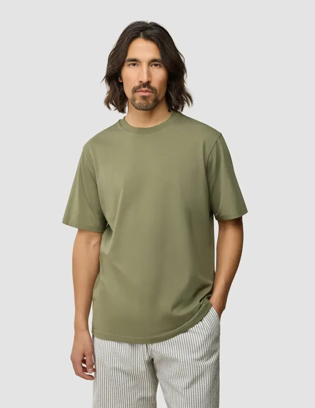 Supima T-shirt Box Fit Clover Green sold by Shaping New Tomorrow