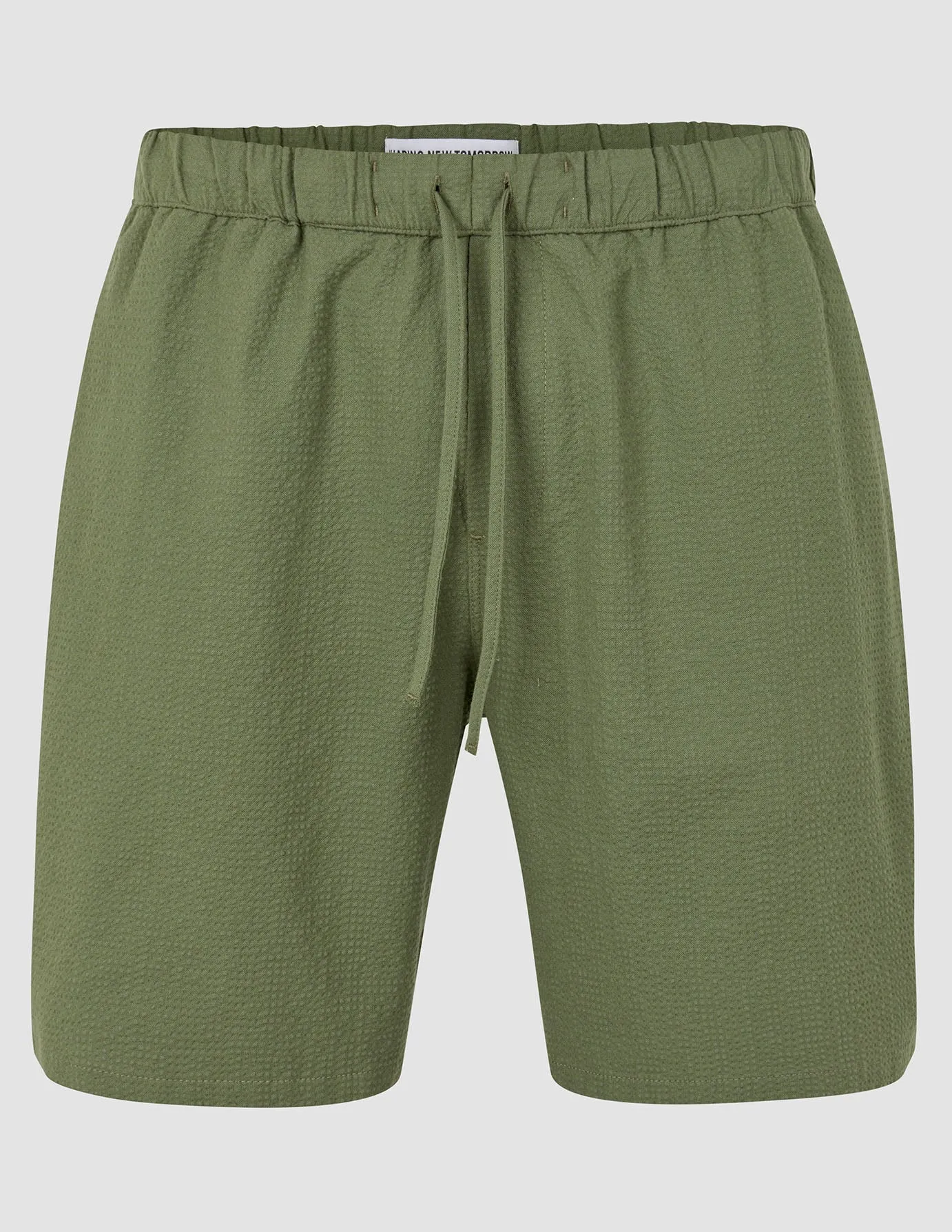Seersucker Shorts Clover Green sold by Shaping New Tomorrow product image thumbnail 3