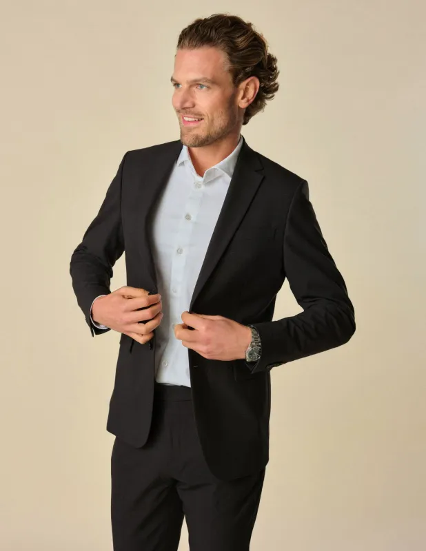 Essential Blazer Slim Black Check sold by Shaping New Tomorrow