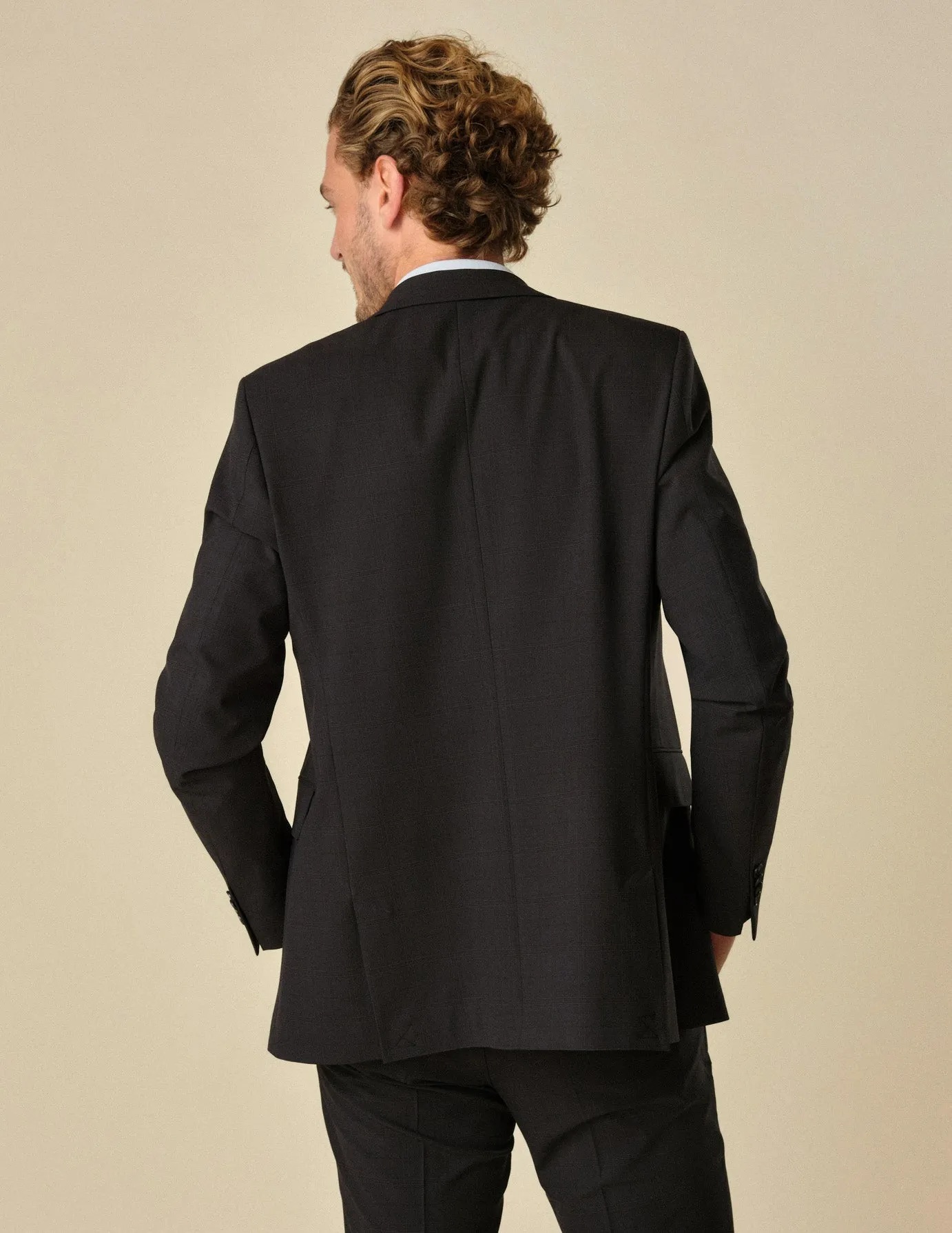 Essential Blazer Regular Black Check sold by Shaping New Tomorrow product image thumbnail 3