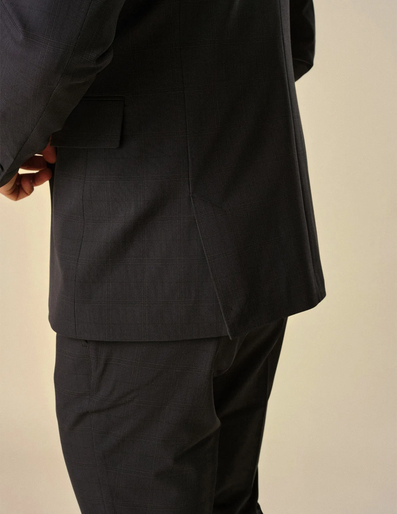 Essential Blazer Regular Black Check sold by Shaping New Tomorrow product image thumbnail 5