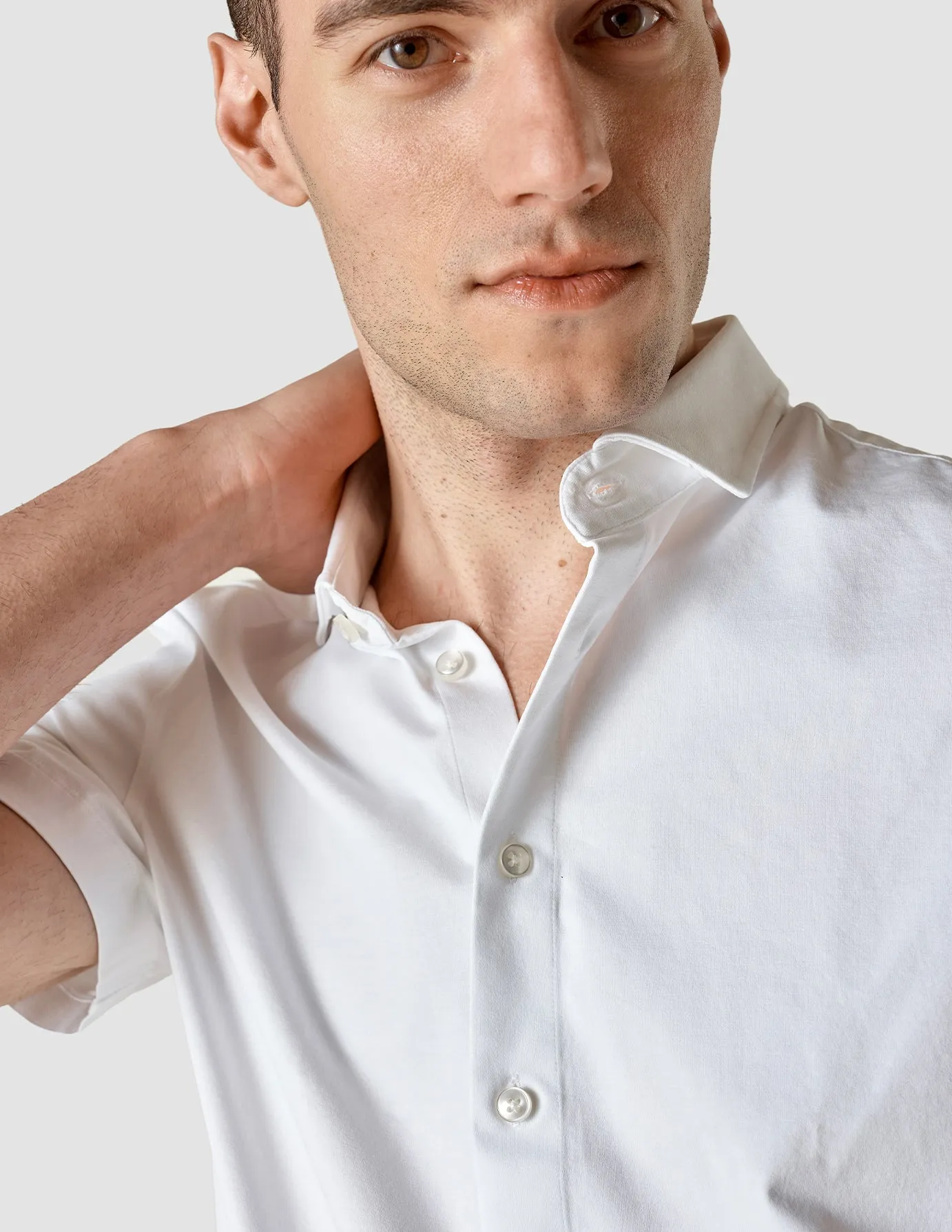 Classic Short Sleeve Shirt White sold by Shaping New Tomorrow product image thumbnail 5