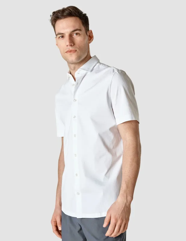 Classic Short Sleeve Shirt White sold by Shaping New Tomorrow