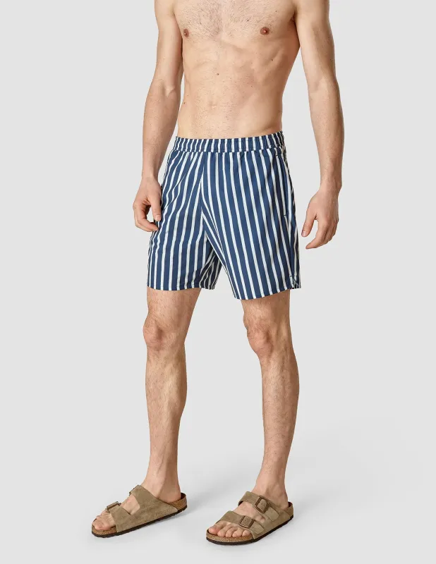 Swim Shorts Navy Stripe sold by Shaping New Tomorrow