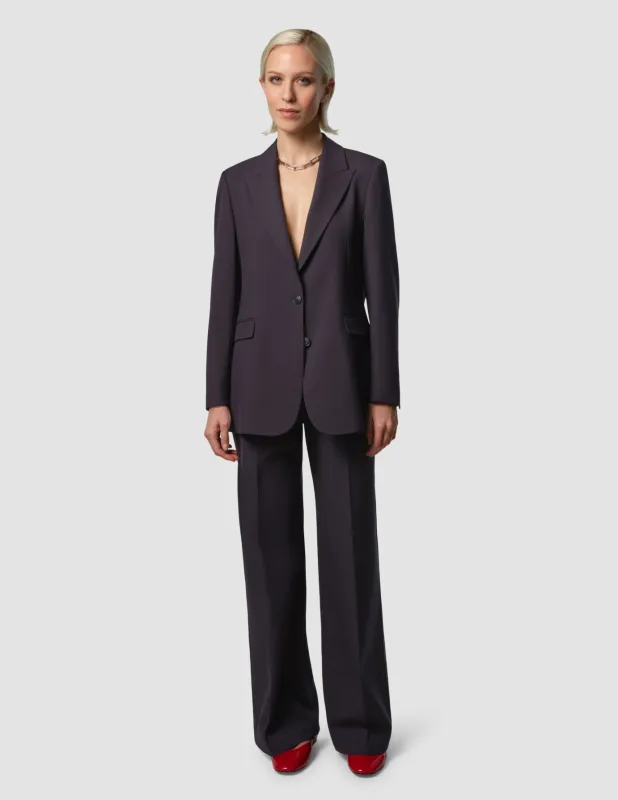 Essential Suit Midnight Blue Blazer & Wide Pants sold by Shaping New Tomorrow