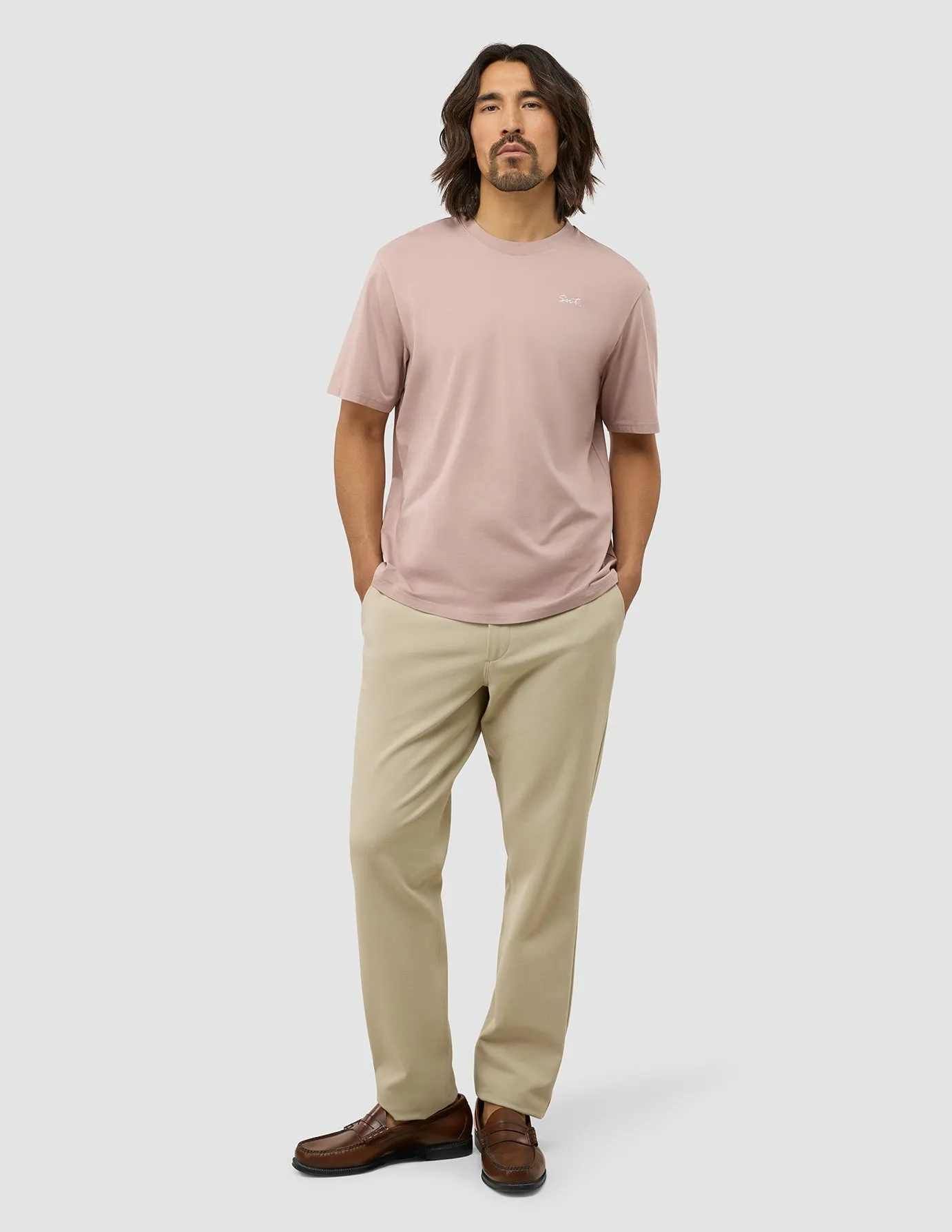 Supima T-Shirt Box Fit Legacy Dusty Lilac sold by Shaping New Tomorrow product image thumbnail 2