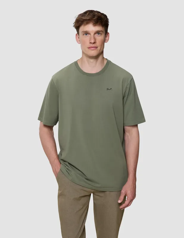 Supima T-shirt Box Fit Legacy Clover Green sold by Shaping New Tomorrow