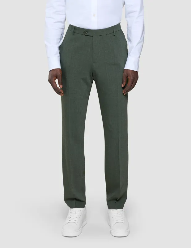 Tech Wool Suit Pants Slim Green Night sold by Shaping New Tomorrow