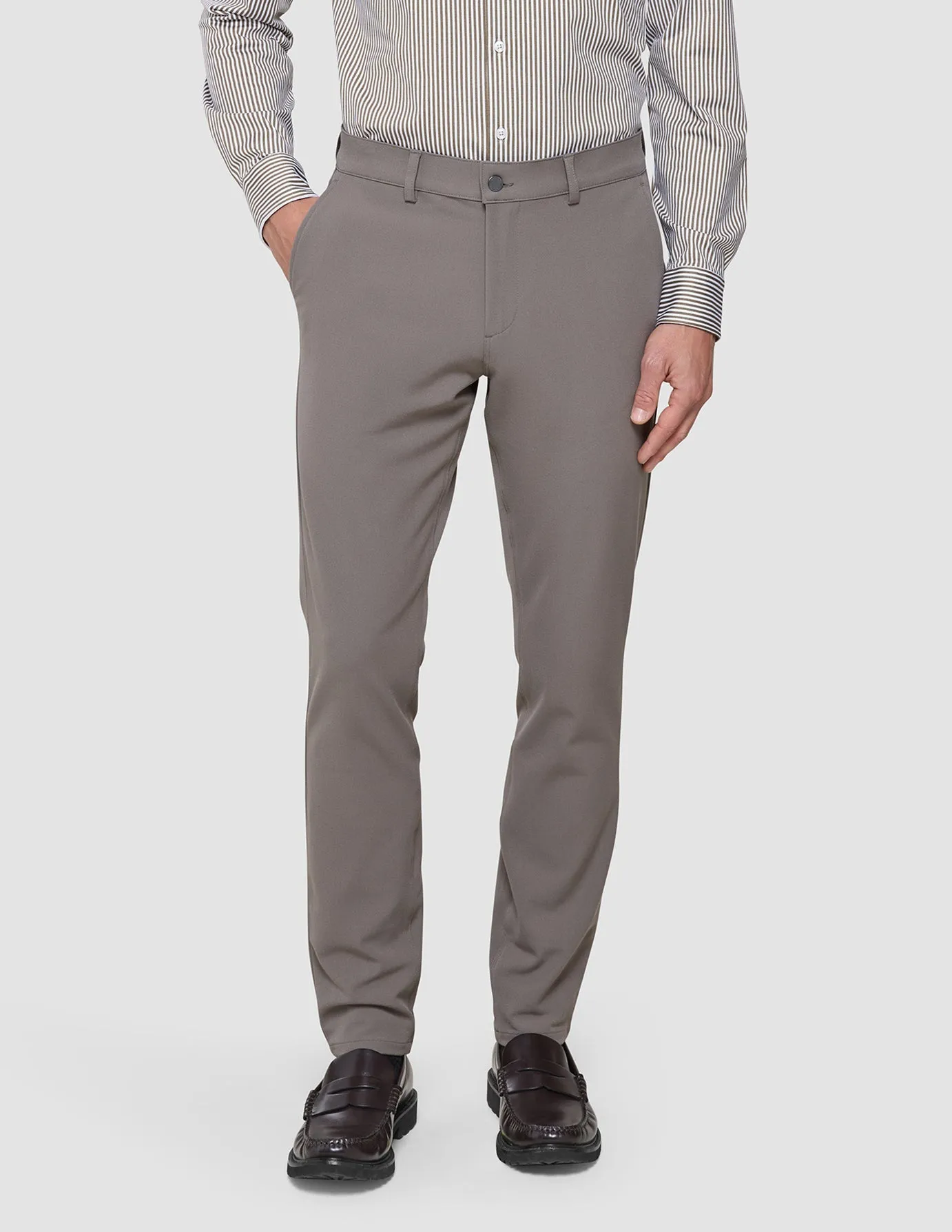 Gen. 2.0 Pants Slim Shadow Brown sold by Shaping New Tomorrow