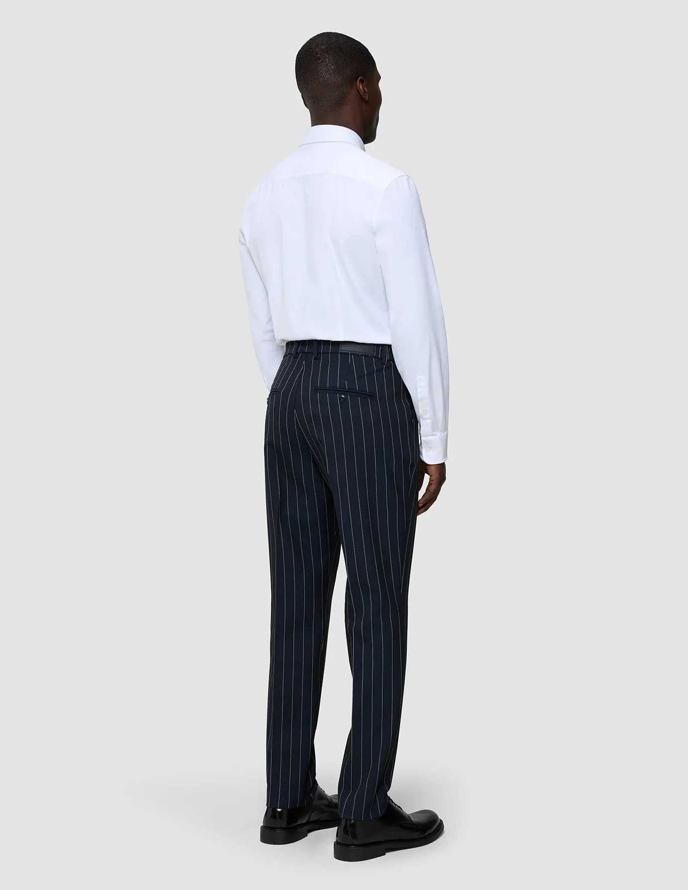 Essential Suit Pants Regular Navy Stripes sold by Shaping New Tomorrow product image thumbnail 5