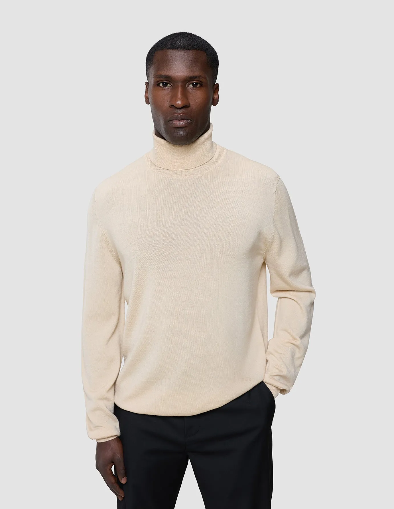 Seamless Premium Merino Knit Turtleneck Birchwood sold by Shaping New Tomorrow product image thumbnail 2