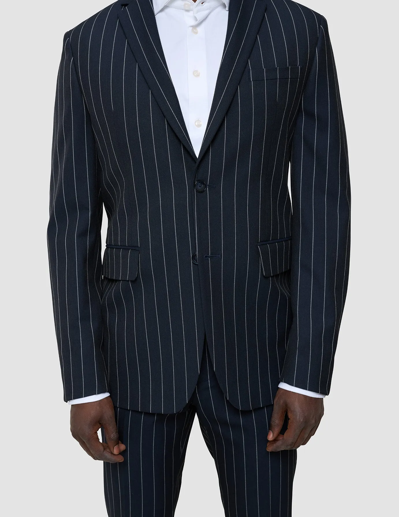 Essential Blazer Navy Stripes Regular sold by Shaping New Tomorrow product image thumbnail 5