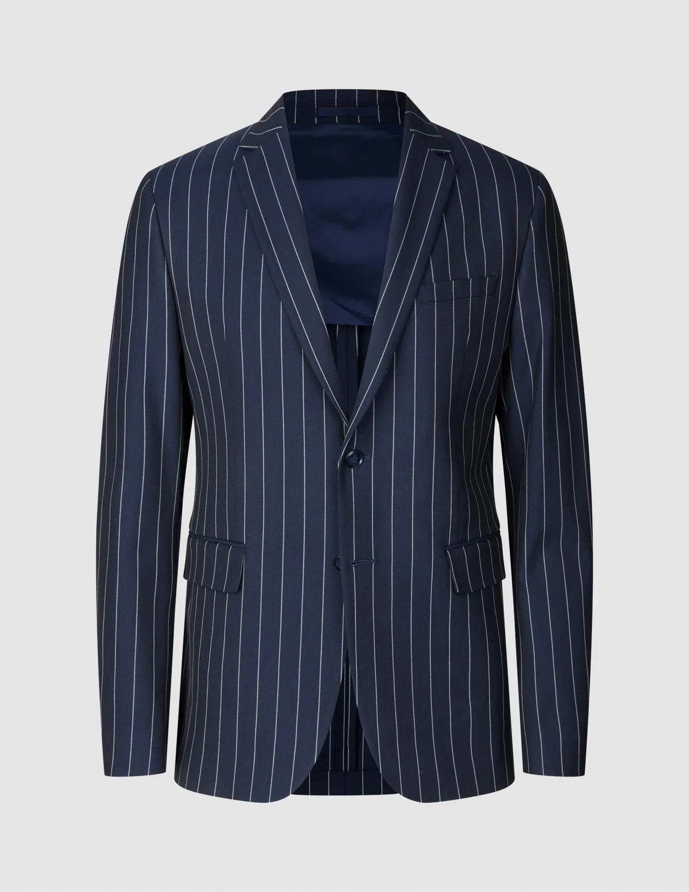Essential Blazer Navy Stripes Regular sold by Shaping New Tomorrow product image thumbnail 3