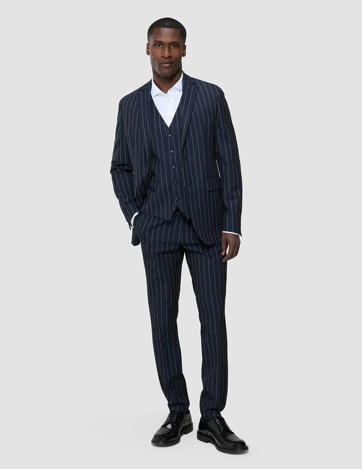 Essential Blazer Navy Stripes Regular sold by Shaping New Tomorrow product image thumbnail 4