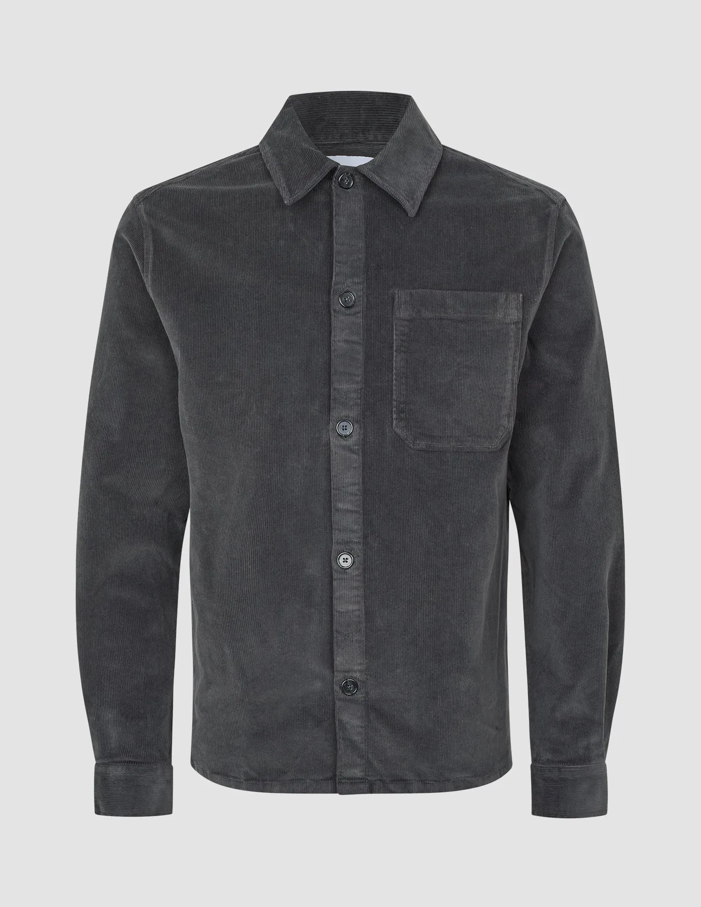 Corduroy Overshirt Dark Grey sold by Shaping New Tomorrow product image thumbnail 3