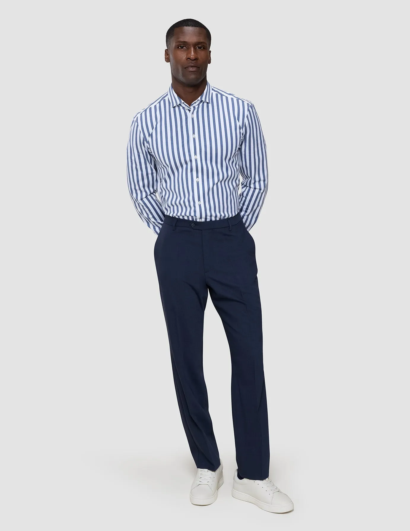 Classic Shirt Dusky Blue Stripe Regular sold by Shaping New Tomorrow product image thumbnail 2