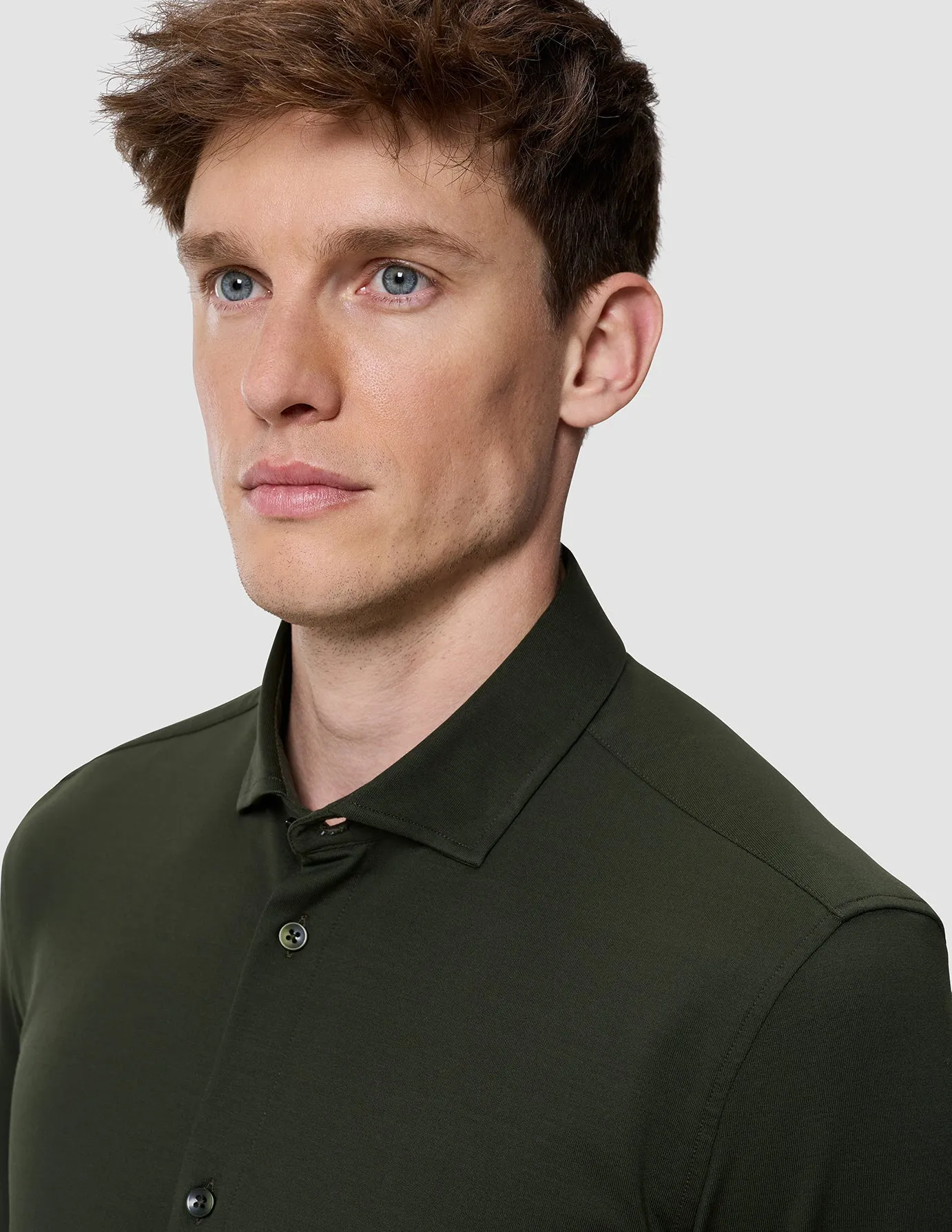 Classic Shirt Green Night Slim sold by Shaping New Tomorrow product image thumbnail 4