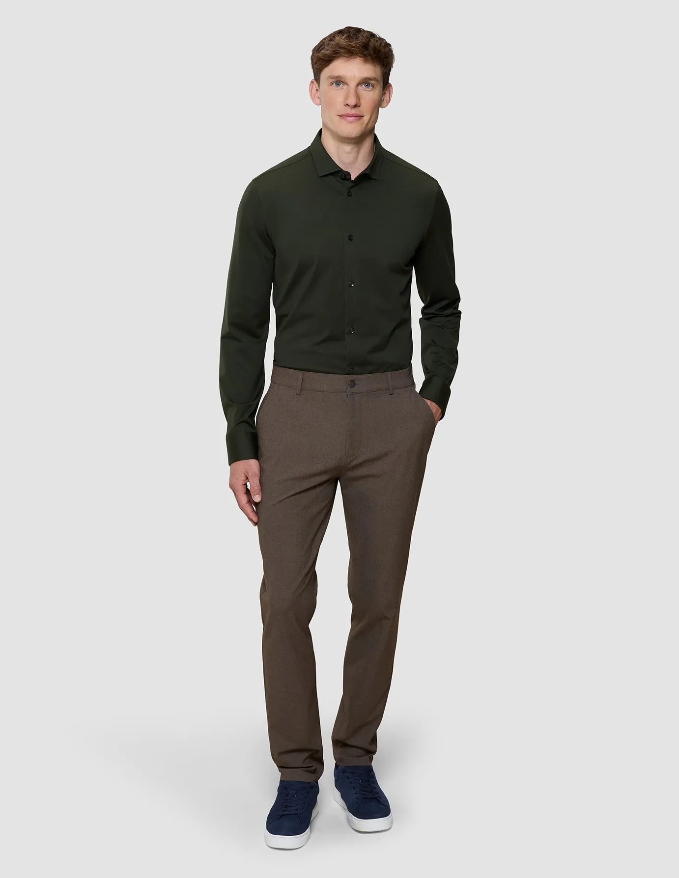 Classic Shirt Green Night Slim sold by Shaping New Tomorrow product image thumbnail 2