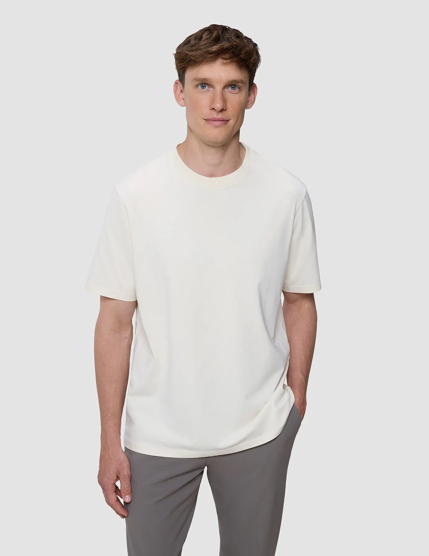 Supima T-shirt Box Fit Off White sold by Shaping New Tomorrow
