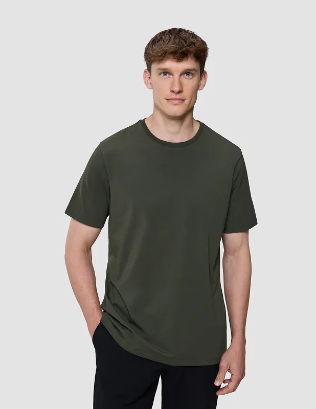 Supima T-shirt Green Night sold by Shaping New Tomorrow