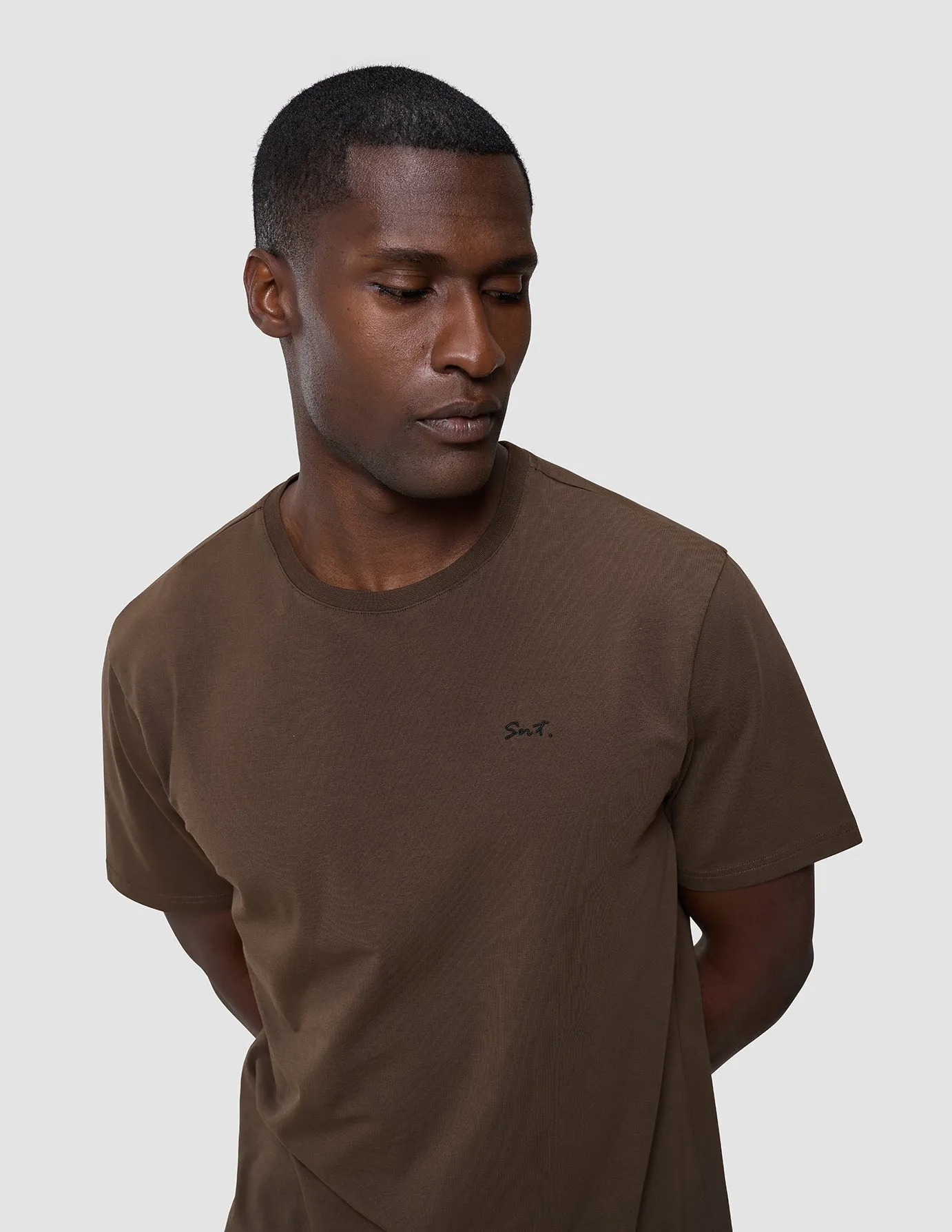 Supima Legacy T-shirt Saddle Brown sold by Shaping New Tomorrow product image thumbnail 4