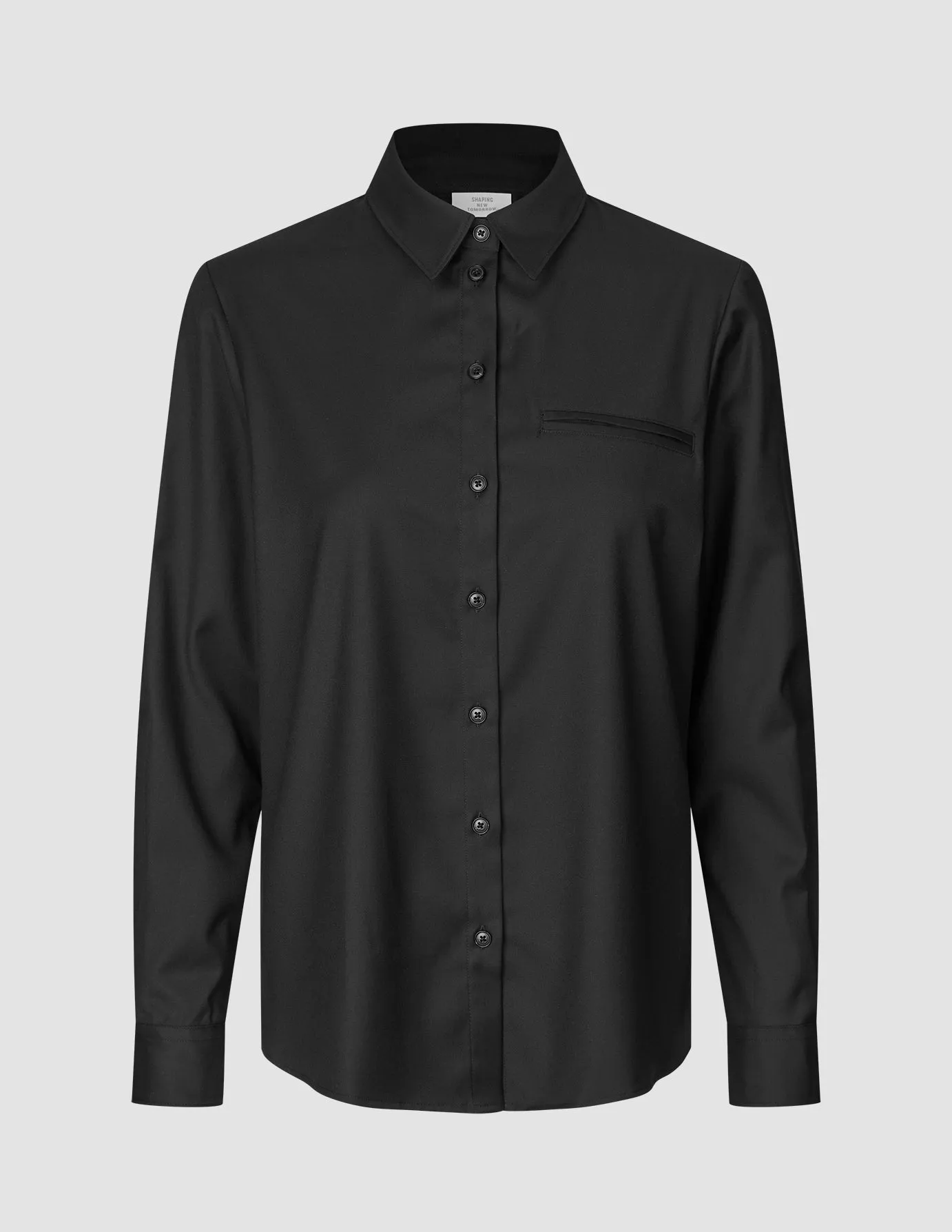 Women's Skye Shirt Black sold by Shaping New Tomorrow product image thumbnail 3