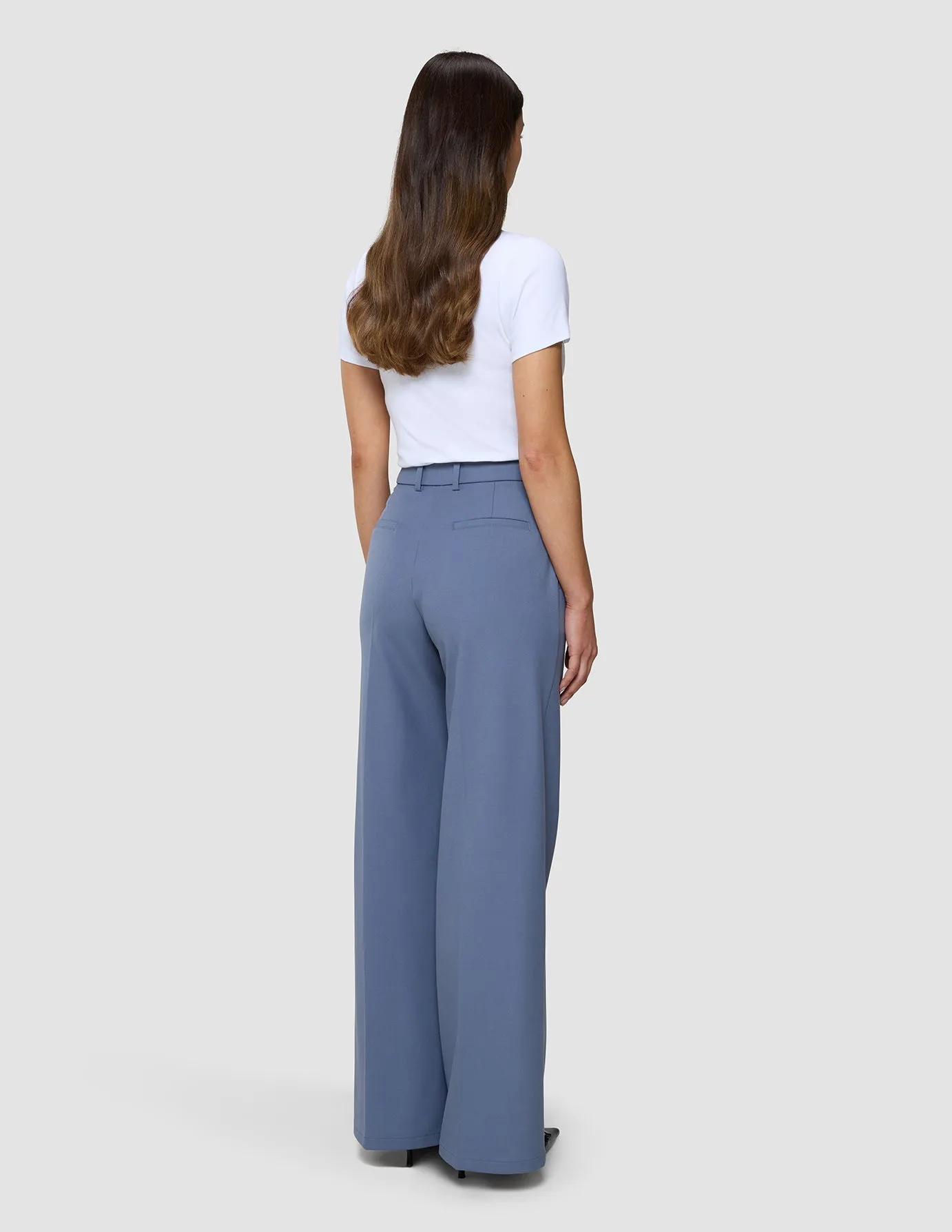 Women's Essential Pants Wide Frost Blue sold by Shaping New Tomorrow product image thumbnail 4