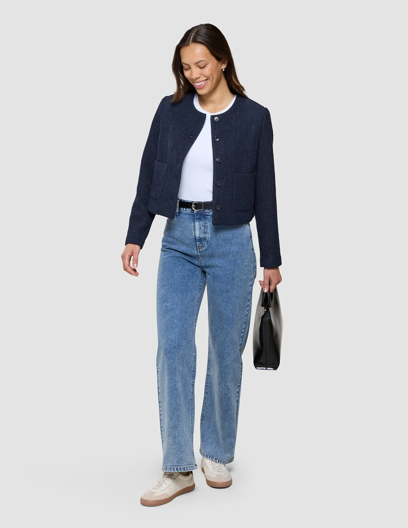 Women's Classic Jeans Relaxed Fit Snow Blue Wash sold by Shaping New Tomorrow product image thumbnail 2