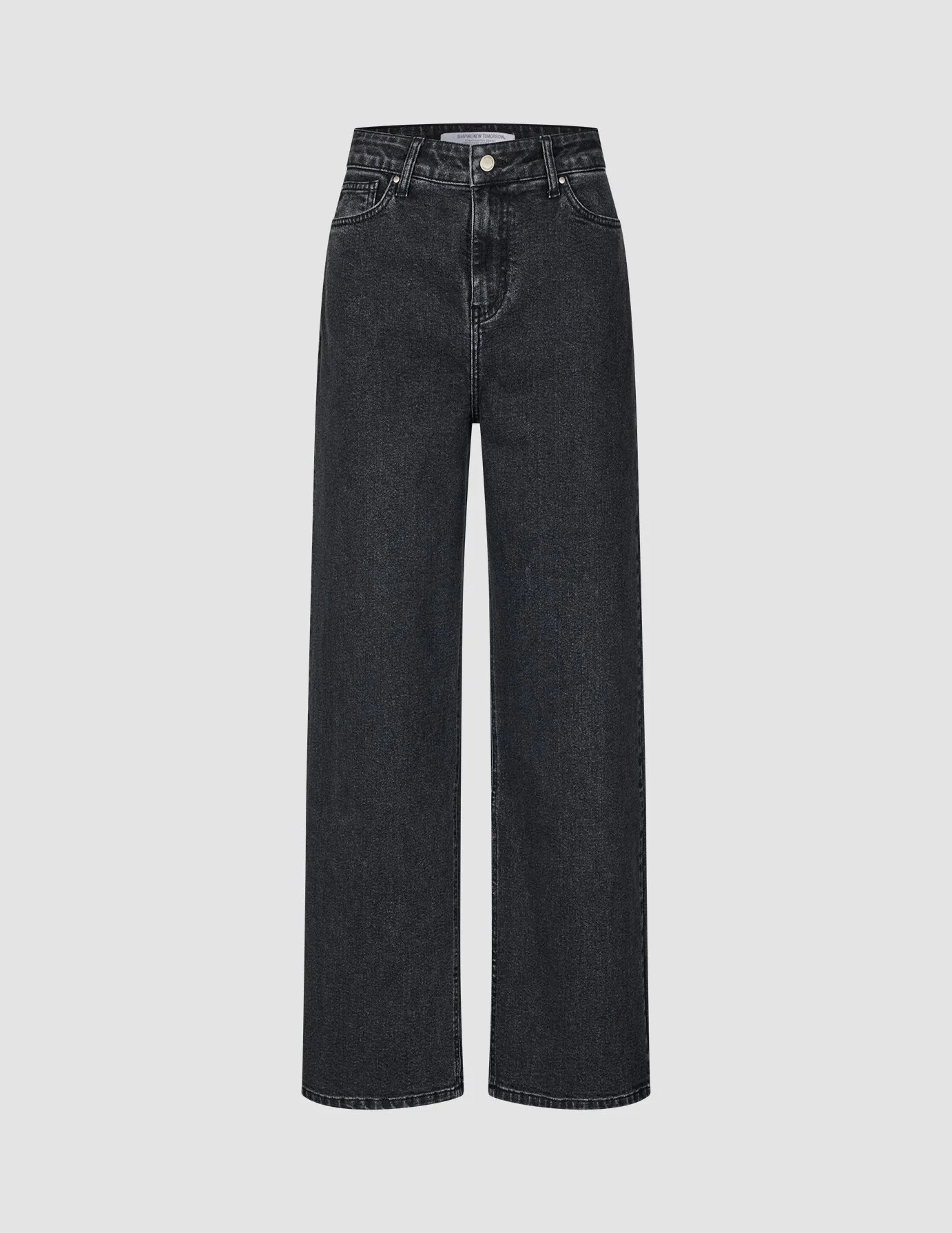 Women's Classic Jeans Relaxed Fit Washed Black sold by Shaping New Tomorrow product image thumbnail 3