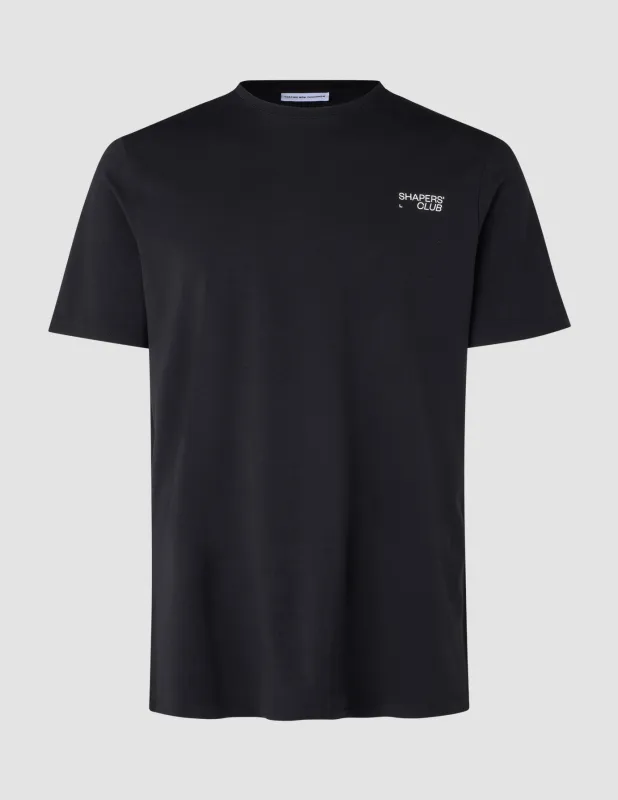 Shapers' Club Supima T-Shirt Black sold by Shaping New Tomorrow