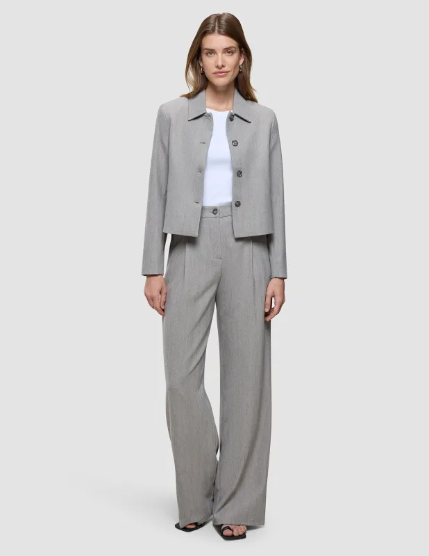 Serene Set Tapestry Herringbone Short Jacket Pants sold by Shaping New Tomorrow